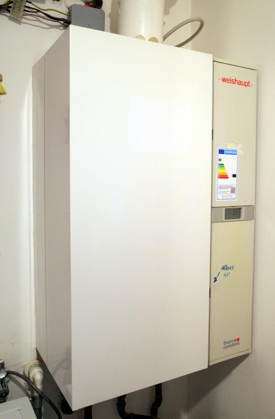 My Weishaupt WTC-15A gas condensing boiler